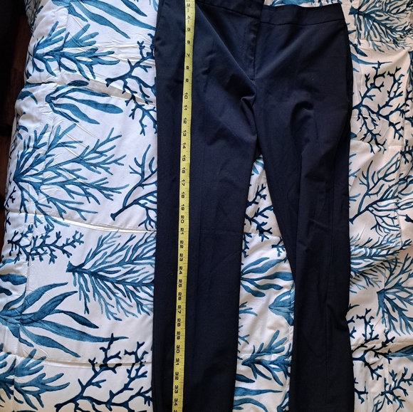 Ann Taylor Navy Women's Blazer with Pants Suit Size 10 - Picture 11 of 12